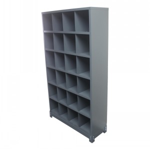 Storr Steel Bolt Bin Pigeon Hole Cabinet 24 Compartment